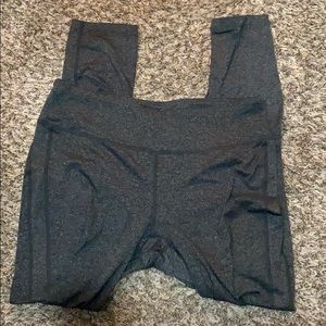 Soft gray leggings, size small